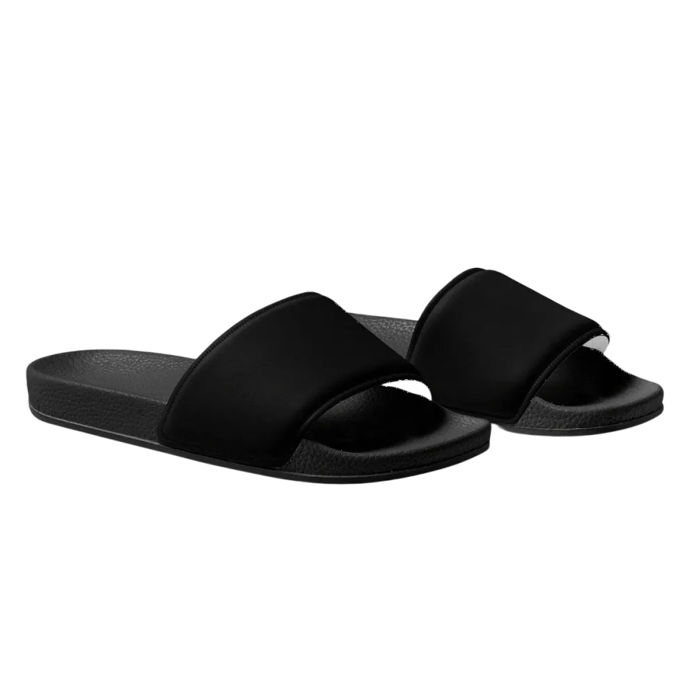 Damen Badeschuhe aus Kunstleder, Gr. 36-44, mit PU-Sohle, bequeme Badeschlappen von BUYATHOME24.