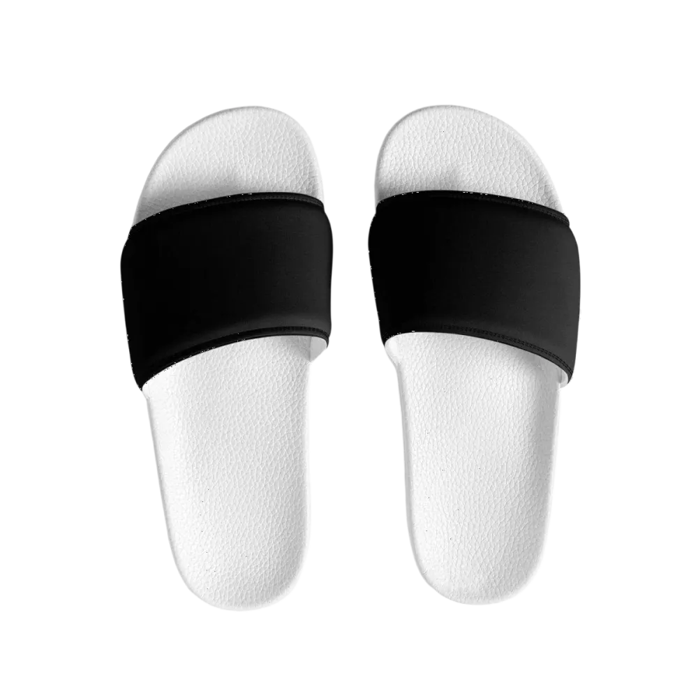 Damen Badeschuhe aus Kunstleder in Größe 36-44 mit rutschfester PU-Sohle, bequeme Badeschlappen von BUYATHOME24