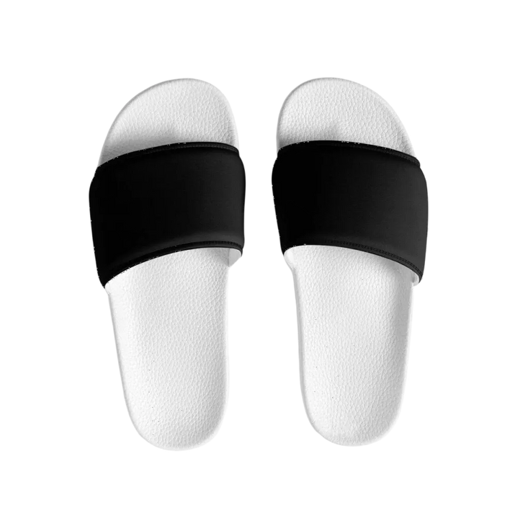 Damen Badeschuhe aus Kunstleder in Größe 36-44 mit rutschfester PU-Sohle, bequeme Badeschlappen von BUYATHOME24