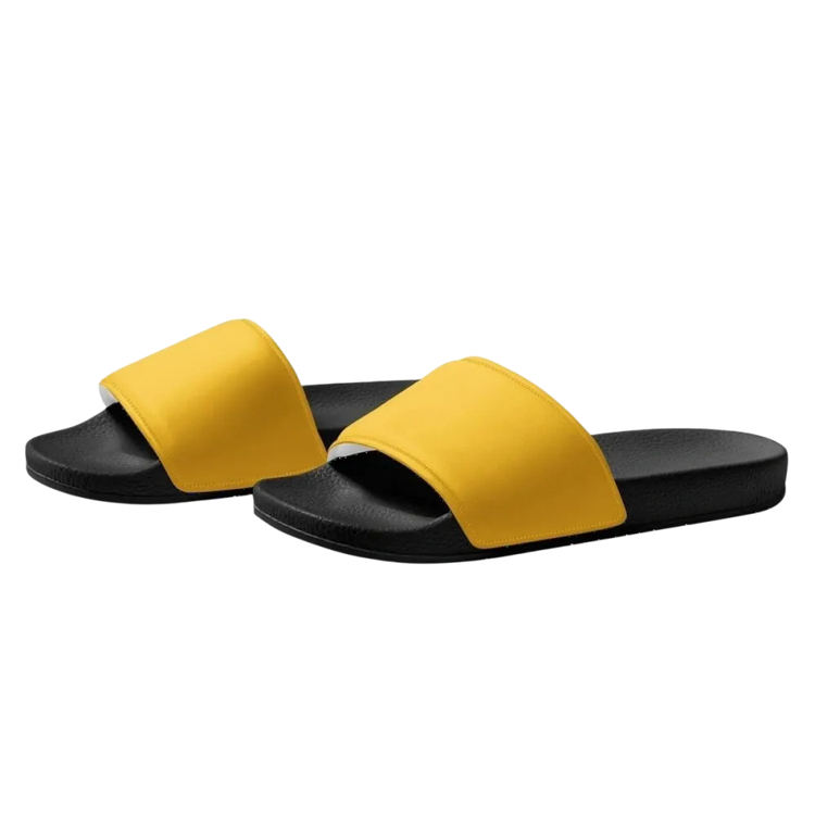 Damen Badeschuhe aus Kunstleder mit weißer PU-Sohle, Größe 36-44, bequeme Badeschlappen von BUYATHOME24