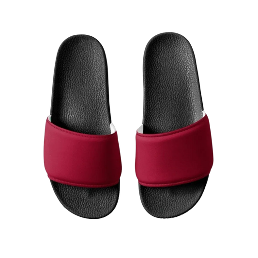 Damen Badeschlappen mit leichter PU-Sohle in Größe 36-44 von BUYATHOME24, bequeme Badeschuhe für den Sommer.
