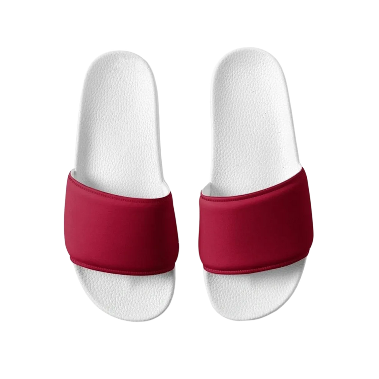 Damen Badeschlappen in Größe 36-44 von BUYATHOME24 mit leichter PU-Sohle, bequeme Badeschuhe für den Sommer