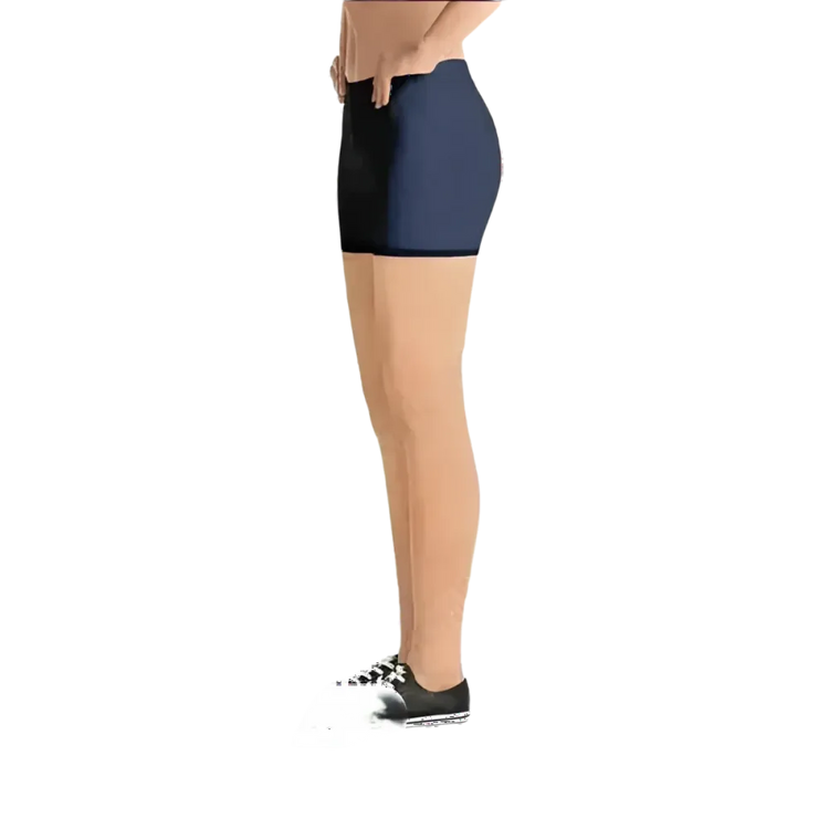 Damen Biker Shorts von BUYATHOME24, elastische kurze Fahrradhose mit Vier-Wege-Stretch, in XS bis 3XL, bequem und sportlich.