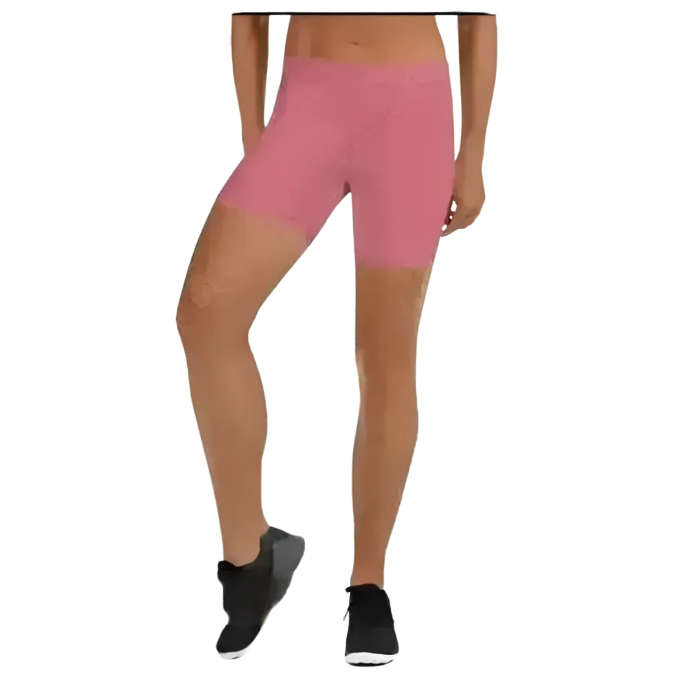 Damen Biker Shorts von BUYATHOME24, kurze Fahrradhose aus Mikrofaser-Stretch in XS bis 3XL, bequeme Fahrrad-Shorts für Damen.