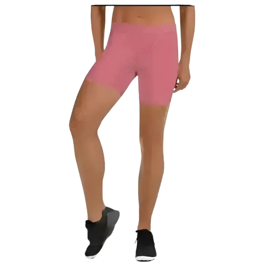 Damen Biker Shorts von BUYATHOME24, kurze Fahrradhose aus Mikrofaser-Stretch in XS bis 3XL, bequeme Fahrrad-Shorts für Damen.