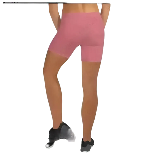 Damen Biker Shorts von BUYATHOME24, kurze Fahrradhose mit Mikrofaser-Stretch, available in XS bis 3XL, bequem und sportlich.