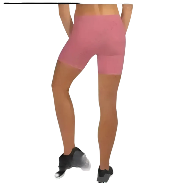 Damen Biker Shorts von BUYATHOME24, kurze Fahrradhose mit Mikrofaser-Stretch, available in XS bis 3XL, bequem und sportlich.