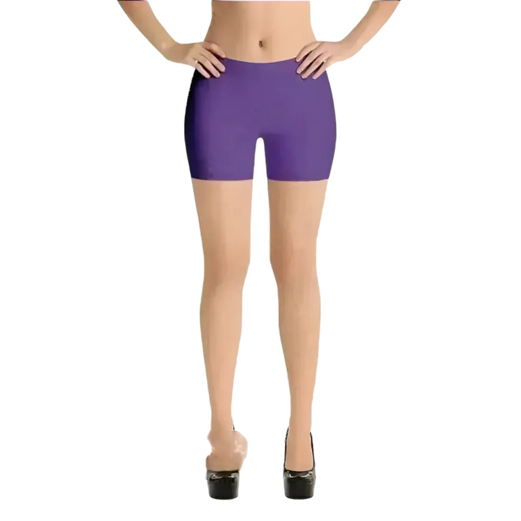 Damen Biker Shorts von BUYATHOME24, kurze Fahrradhose mit Stretch, bedruckbar, in XS bis 3XL, sportlich und bequem.