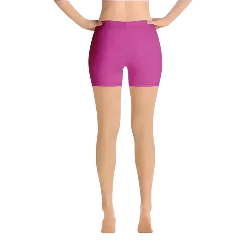 Damen Biker Shorts von BUYATHOME24 in verschiedenen Größen, kurze Fahrradhosen mit Stretch, bequem und sportlich für Damen.