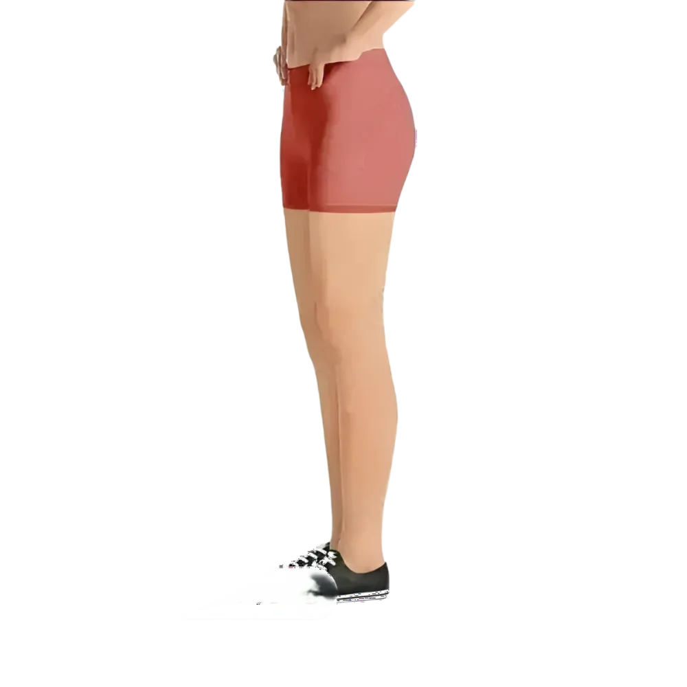 Damen Biker Shorts aus Mikrofaser mit Stretch, kurze Fahrradhosen für Damen in verschiedenen Größen, von BUYATHOME24