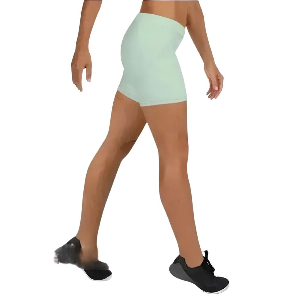 Damen Biker Shorts aus Mikrofaser mit 4-Wege-Stretch, kurze Fahrradhose, verschiedene Größen, von BUYATHOME24