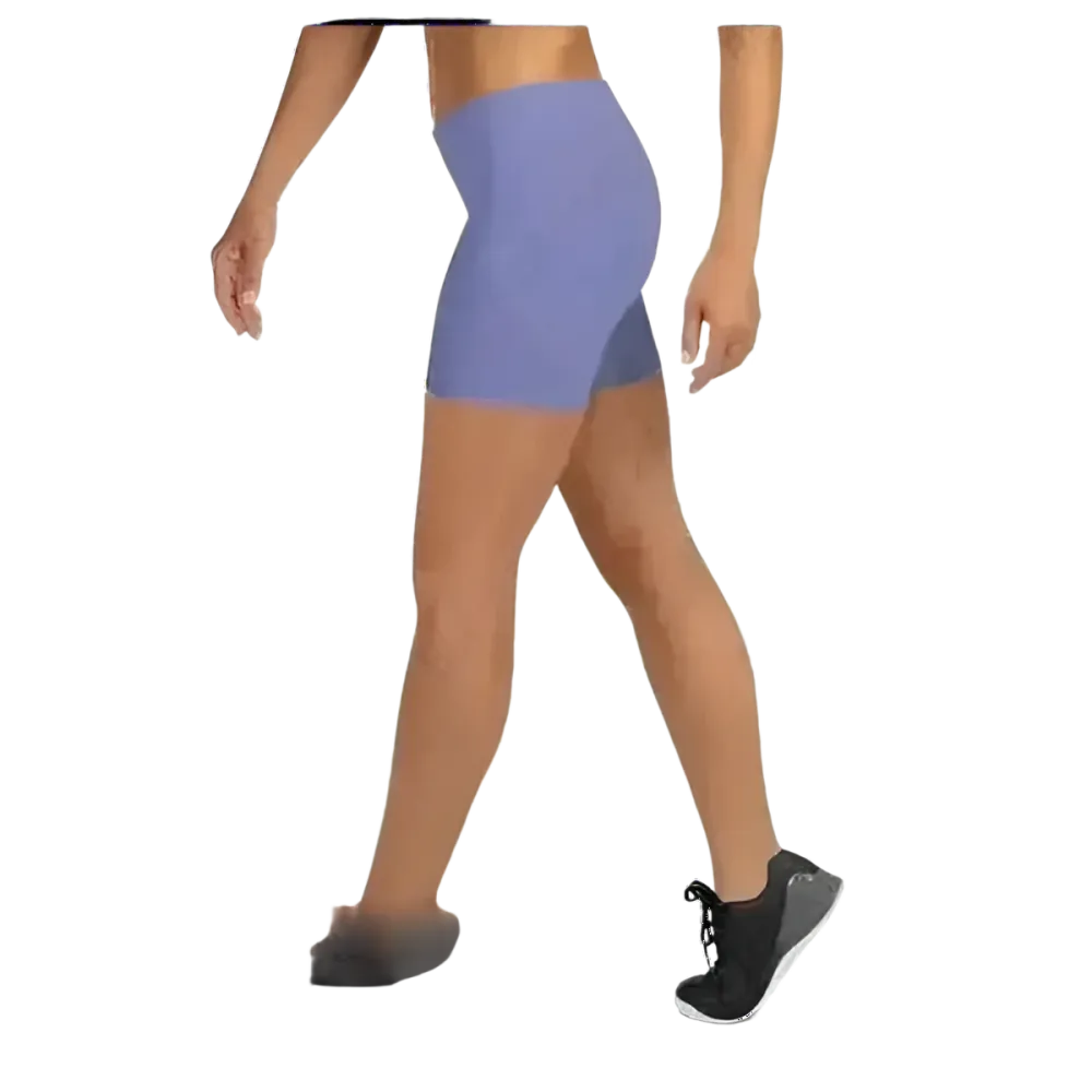 Damen Biker Shorts von BUYATHOME24, Mikrofaser, kurze Fahrradhose mit 4-Wege-Stretch, in verschiedenen Größen XS bis 3XL
