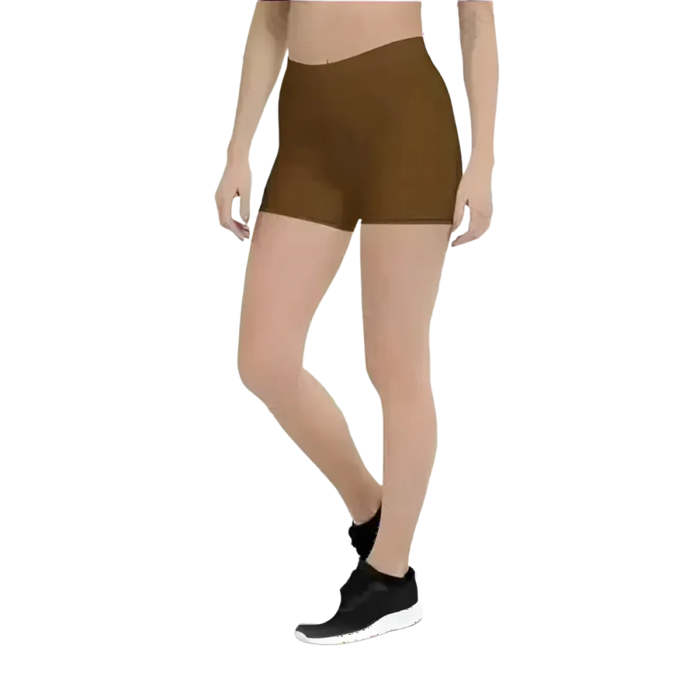 Damen Biker Shorts aus Mikrofaser, kurze Fahrradhose in XS-3XL, mit personalisierbarem Design von BUYATHOME24