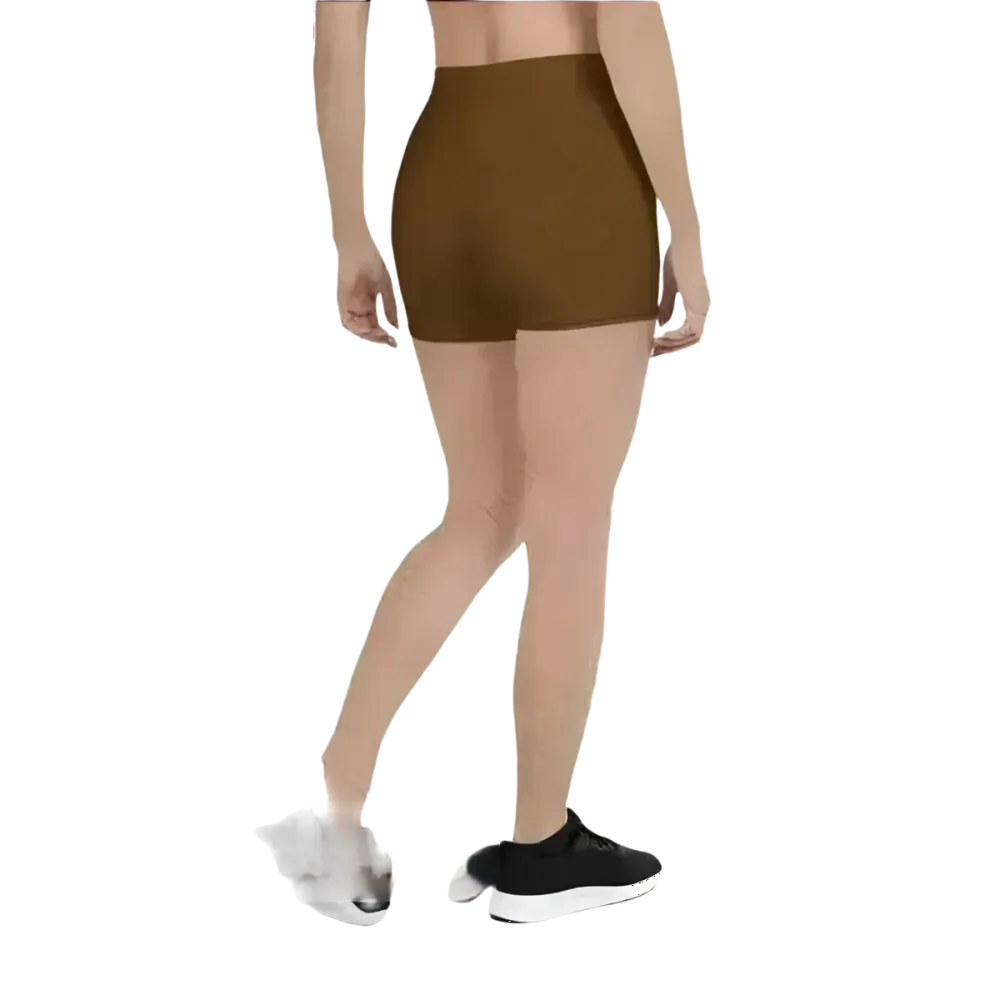 Damen Biker Shorts aus Mikrofaser, kurze Fahrradhose mit Personalisierung, in XS bis 3XL, von BUYATHOME24
