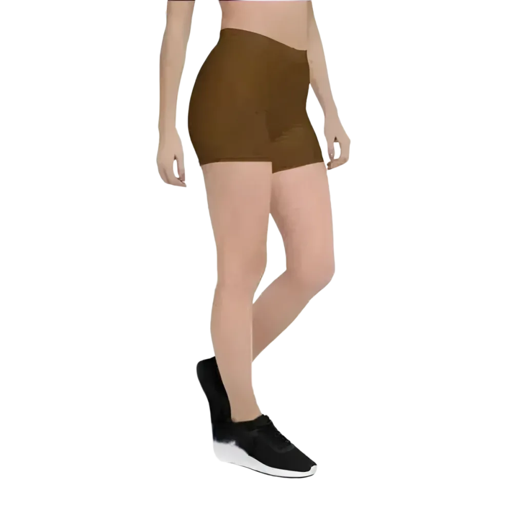 Damen Biker Shorts aus Mikrofaser in verschiedenen Größen, kurze Fahrradhose mit Personalisierung, von BUYATHOME24