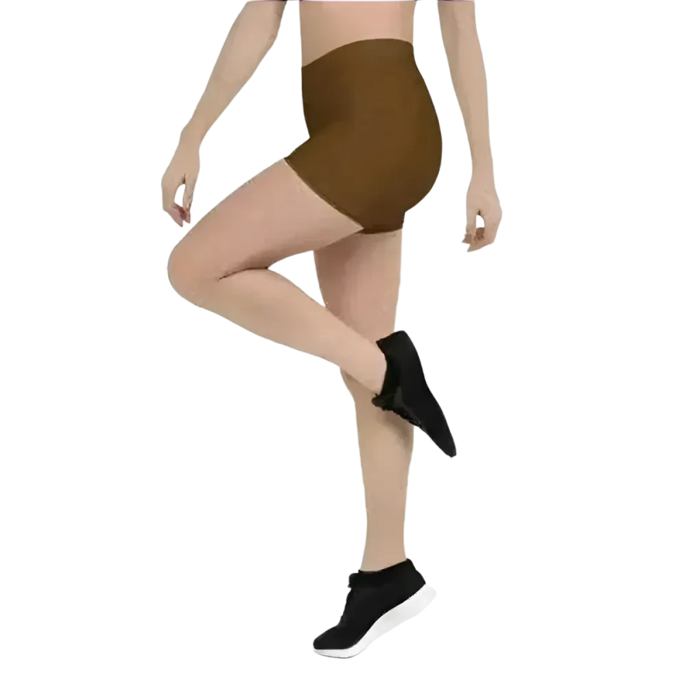 Damen Biker Shorts aus Mikrofaser von BUYATHOME24, kurze Fahrradhose in XS bis 3XL, mit personalisierbarer Passform.