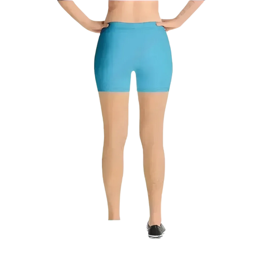 Damen Biker Shorts aus Mikrofaser von BUYATHOME24, kurze Fahrradhose mit Personalisierung, in XS bis 3XL, bequem und sporty