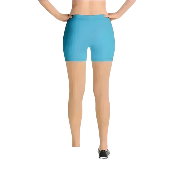 Damen Biker Shorts aus Mikrofaser von BUYATHOME24, kurze Fahrradhose mit Personalisierung, in XS bis 3XL, bequem und sporty