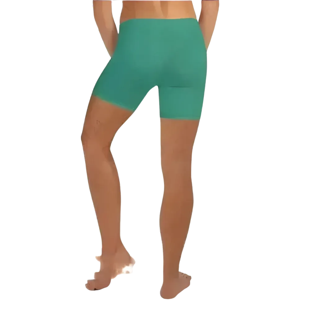 Damen Biker Shorts aus Mikrofaser von BUYATHOME24, kurze Fahrradhose in XS bis 3XL, ideal für Radfahren, mit Personalisierung