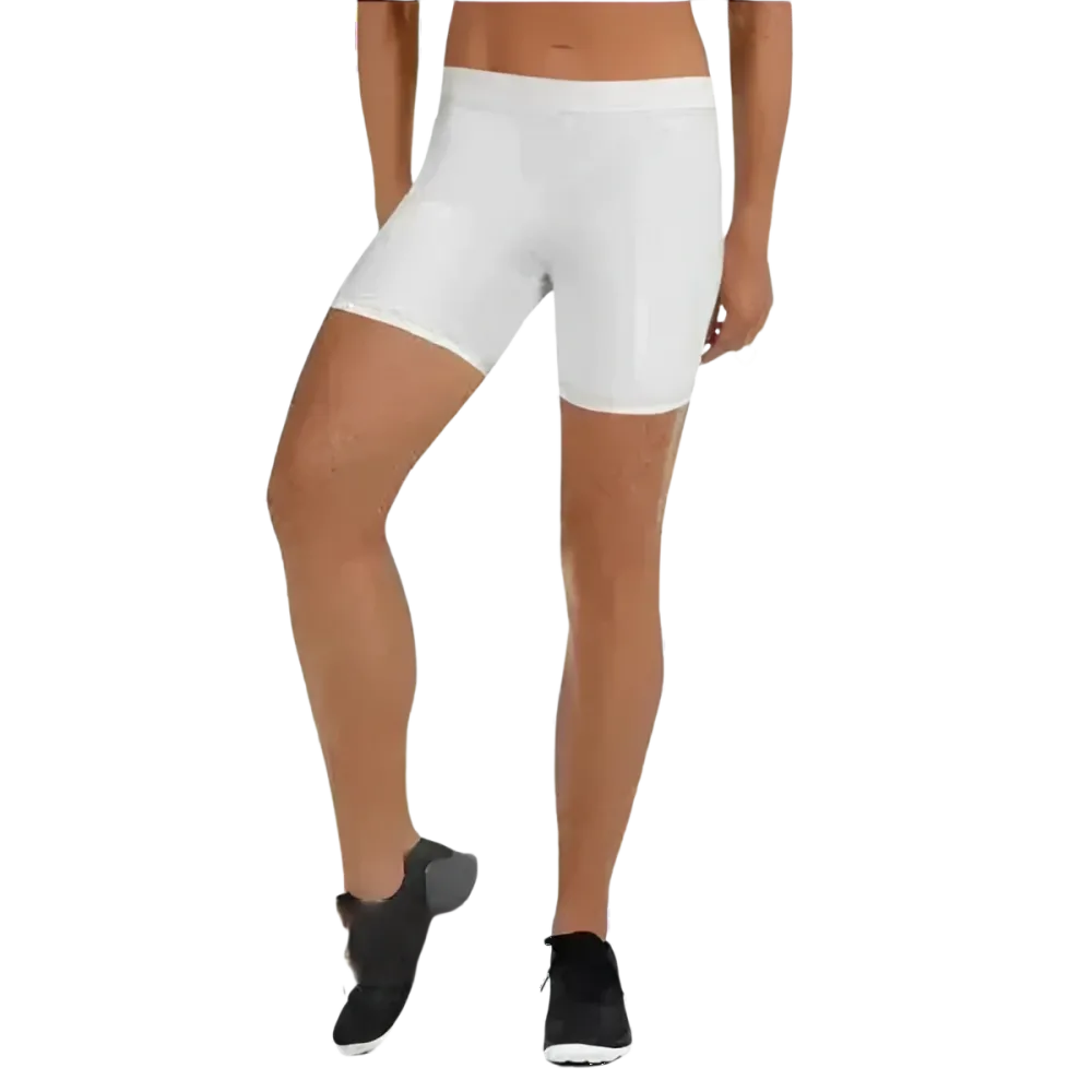 Damen Biker Shorts aus Mikrofaser, kurze Fahrradhose, personalisierbar, in XS bis 3XL, von BUYATHOME24, bequem und sportlich