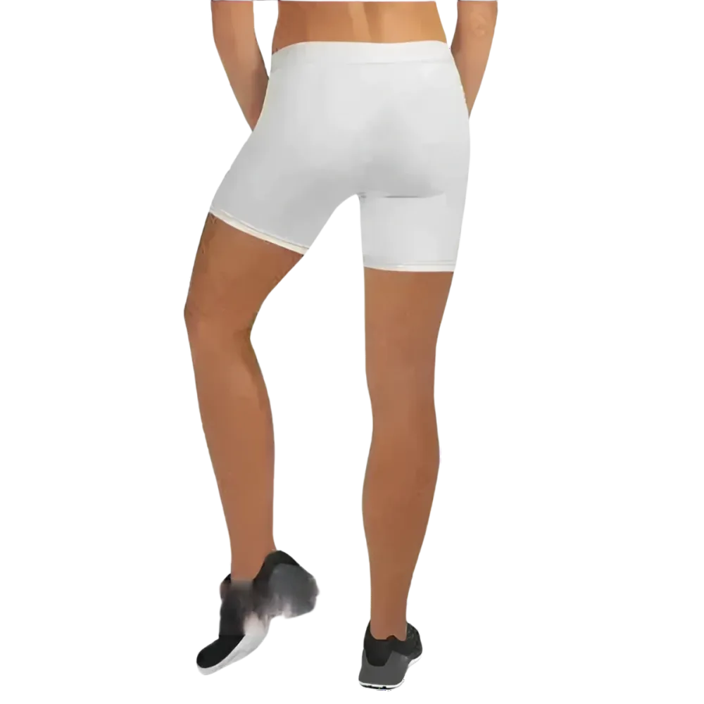 Damen Biker Shorts aus Mikrofaser, kurze Fahrradhose für Damen in XS bis 3XL, mit personalisierbarem Design von BUYATHOME24