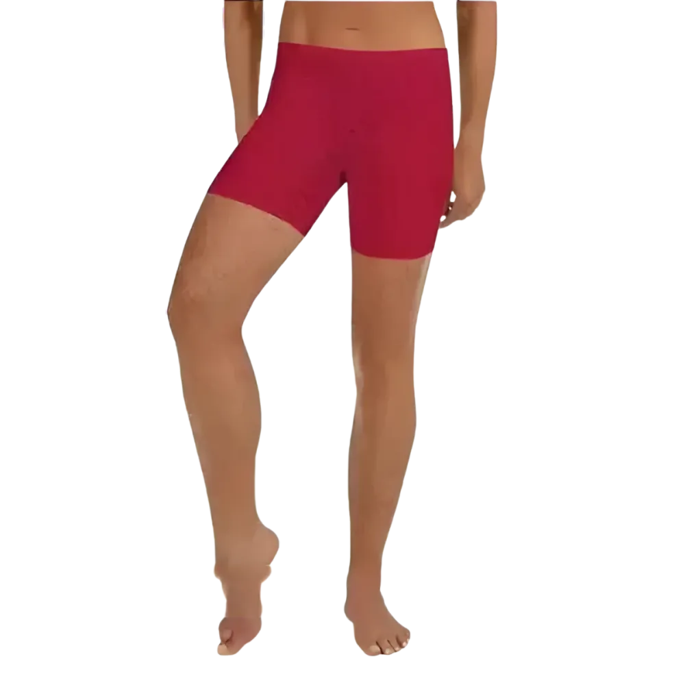 Damen Biker Shorts aus Mikrofaser von BUYATHOME24, kurze Fahrradhose in XS bis 3XL, mit Polyester-Stretchstoff, bequem und sportlich.