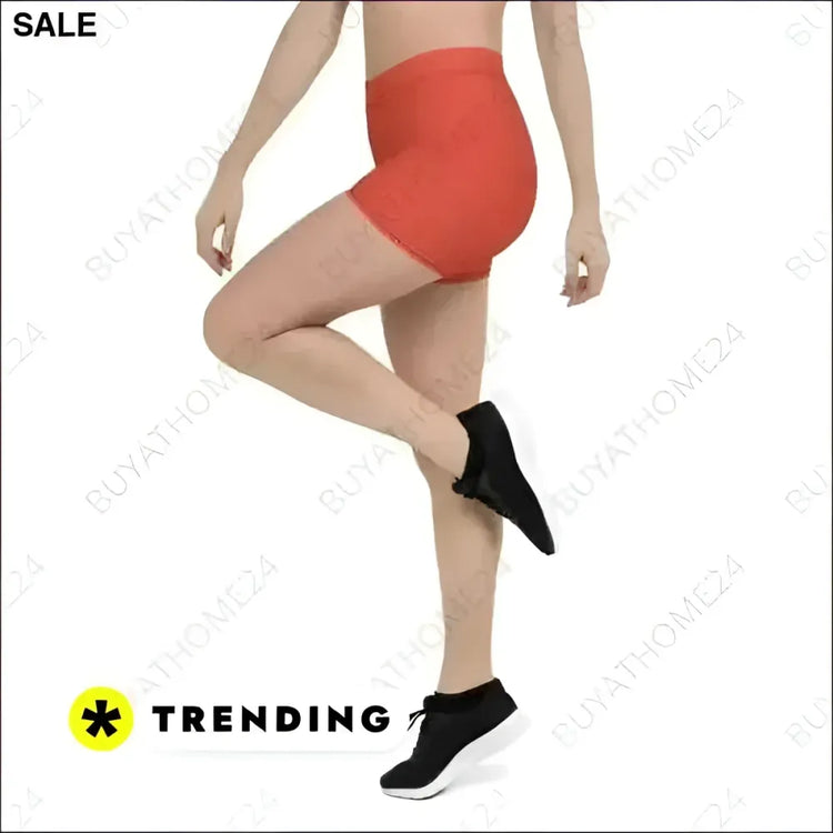 Damen Biker Shorts aus Mikrofaser, kurze Fahrradhose mit Stretch, in XS bis 3XL, von BUYATHOME24.