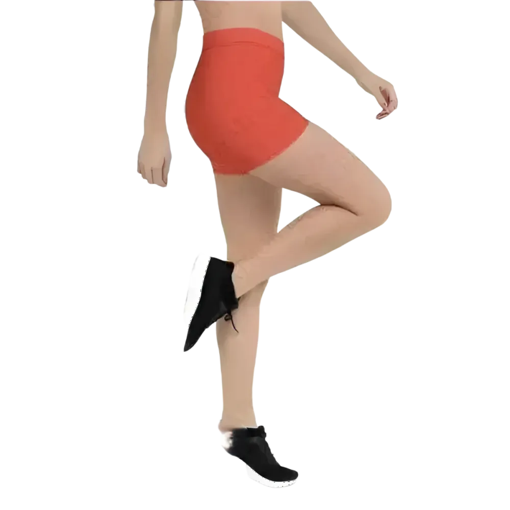 Damen Biker Shorts aus Mikrofaser von BUYATHOME24, kurze Fahrradhose mit Stretch in verschiedenen Größen, bequem und sportlich