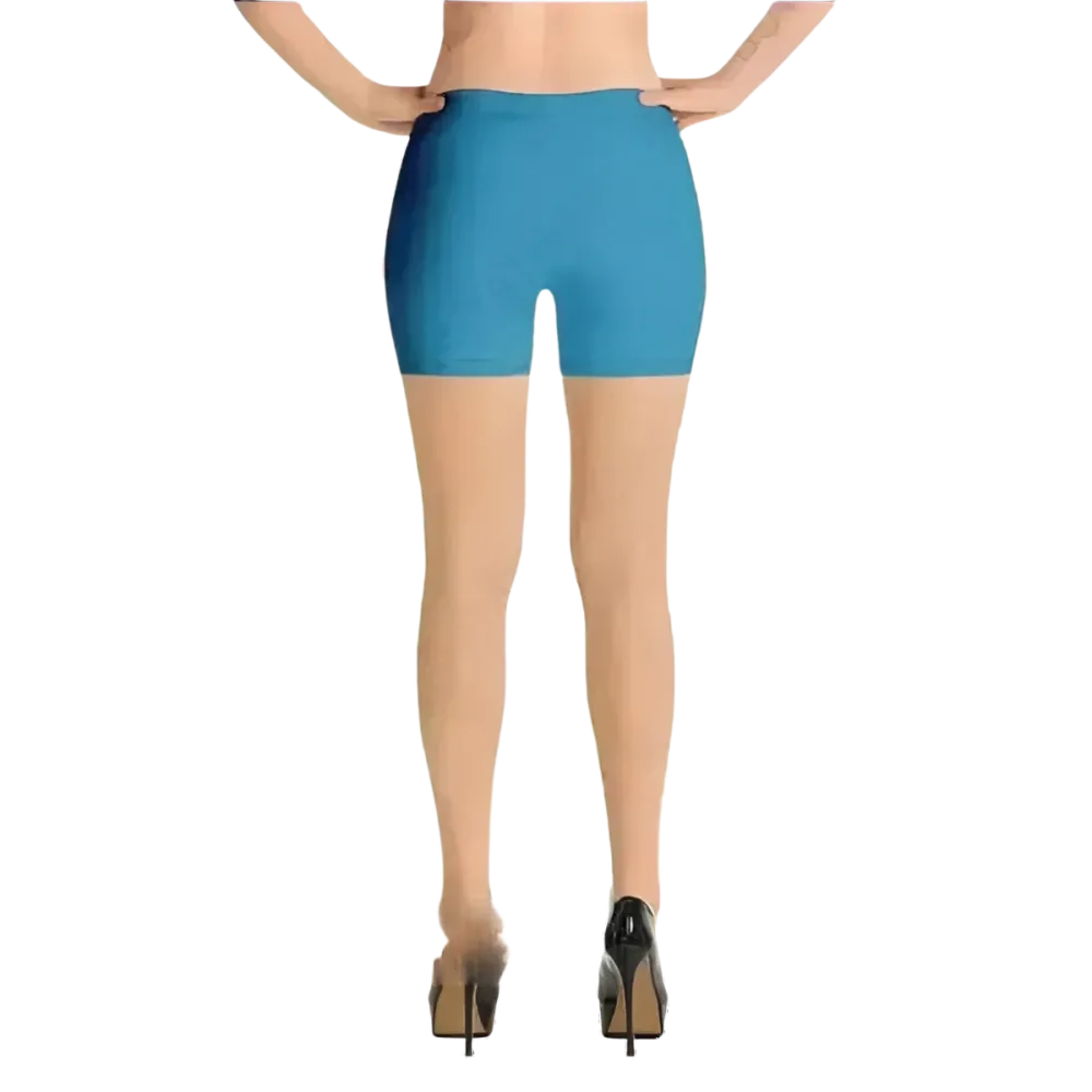 Damen Biker Shorts aus Mikrofaser mit Stretch-Polyester, kurze Fahrradhose in XS-3XL, von BUYATHOME24, bequem und sportlich.