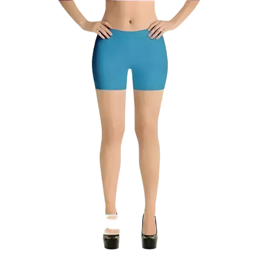 Damen Biker Shorts aus Mikrofaser, kurze Fahrradhose mit Stretch-Polyester, in verschiedenen Größen von BUYATHOME24