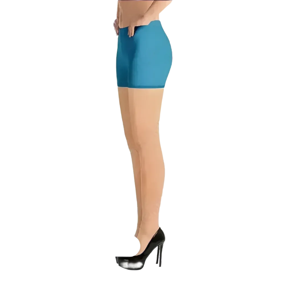 Damen Biker Shorts aus Mikrofaser von BUYATHOME24, kurze Fahrradhose mit Stretch-Polyester in XS bis 3XL.