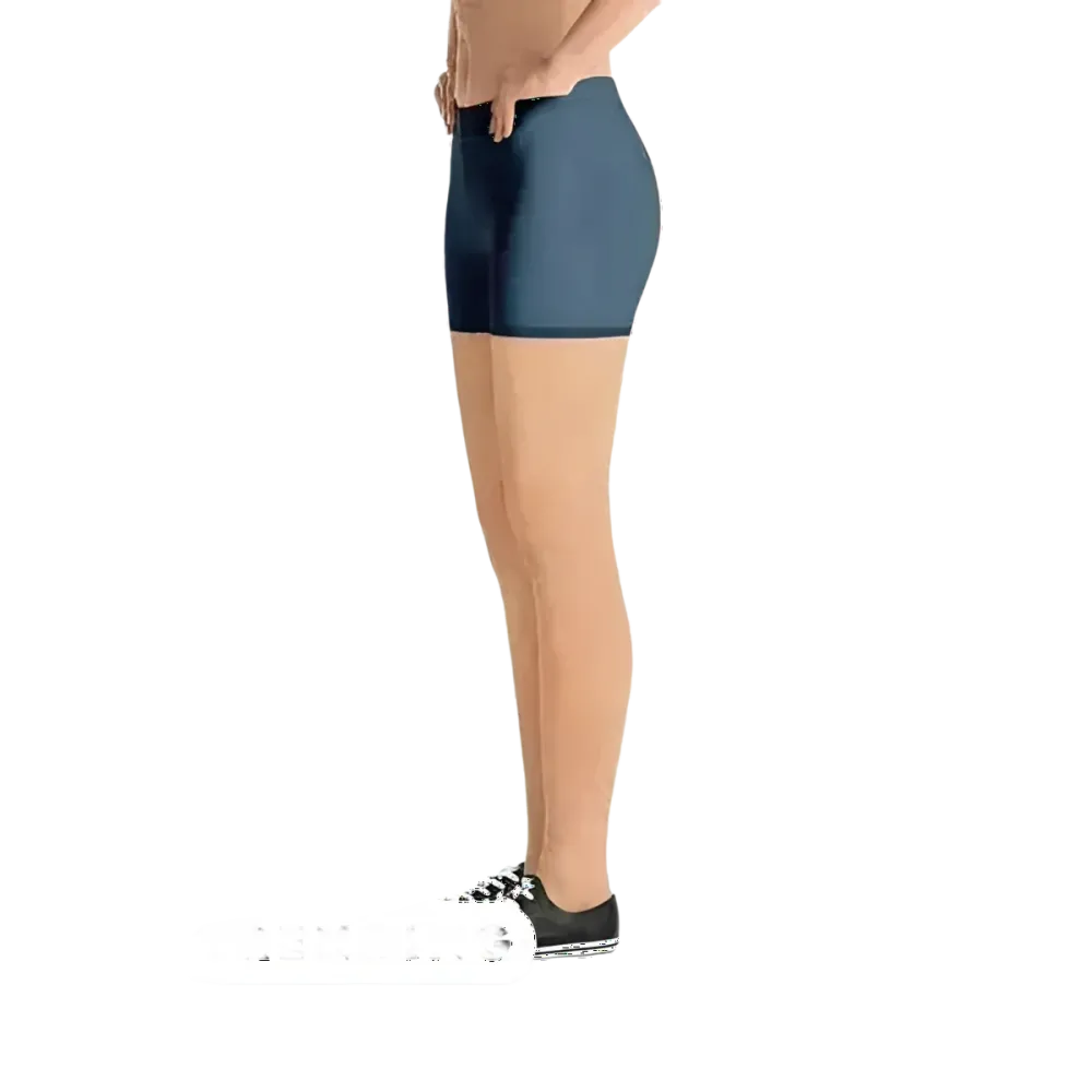 Damen Biker Shorts aus Mikrofaser von BUYATHOME24, kurze Fahrradhose mit Stretch, in XS bis 3XL, bequem und sportlich.