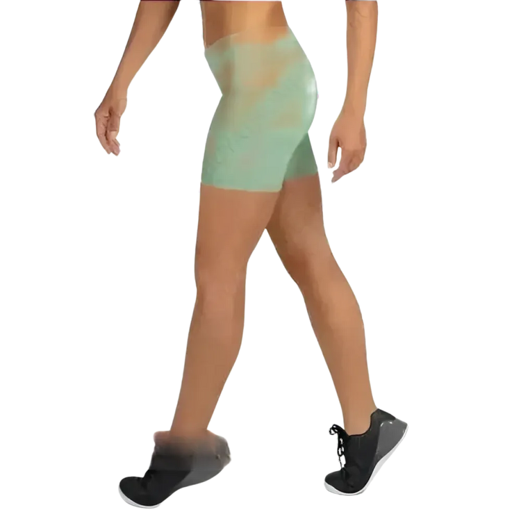 Damen Biker Shorts aus Mikrofaser von BUYATHOME24, kurze Fahrradhose mit Stretch, in verschiedenen Größen XS bis 3XL.