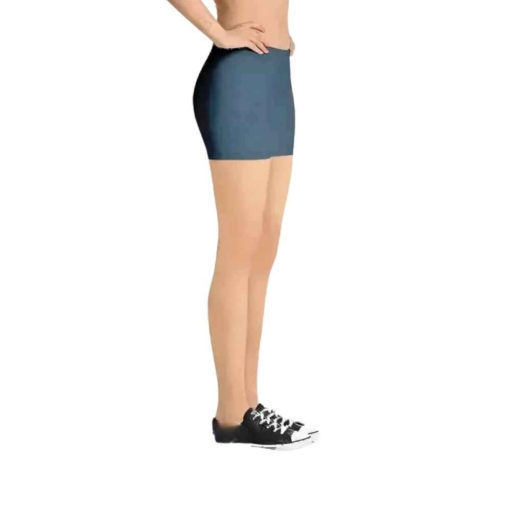 Damen Biker Shorts aus Mikrofaser von BUYATHOME24, kurze Fahrradhose mit Stretch, in den Größen XS bis 3XL.