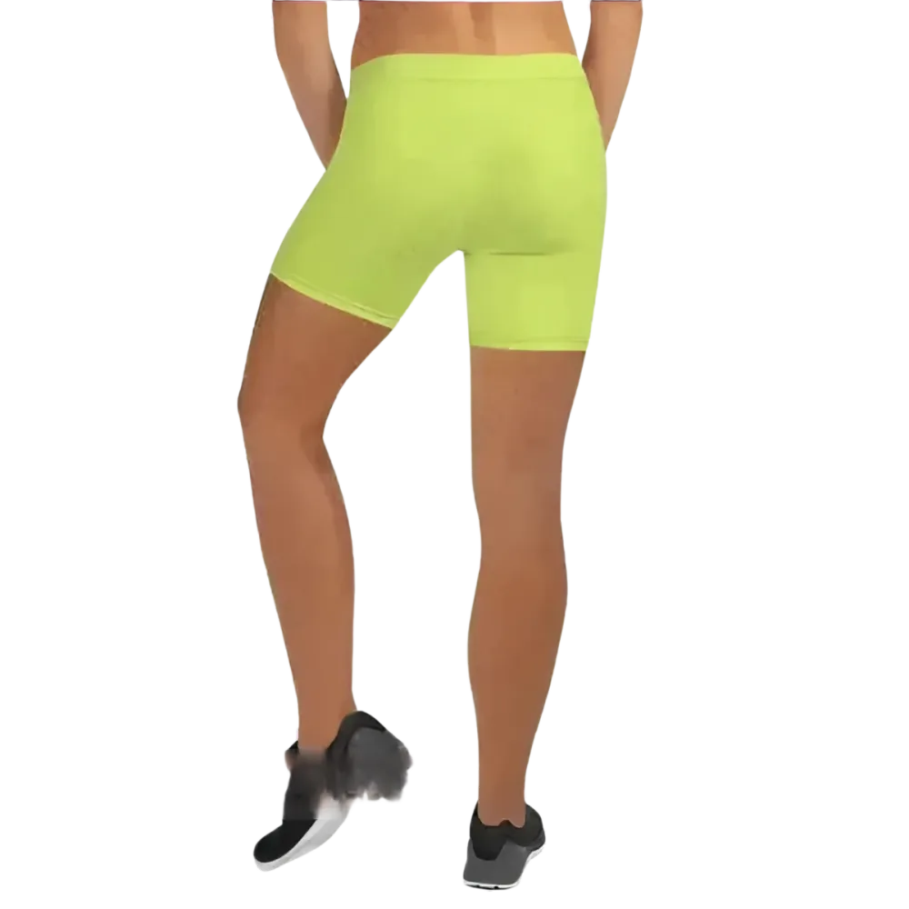 Damen Biker Shorts aus Mikrofaser von BUYATHOME24, kurze Fahrradhose mit Vier-Wege-Stretch in verschiedenen Größen, bequem und sportlich