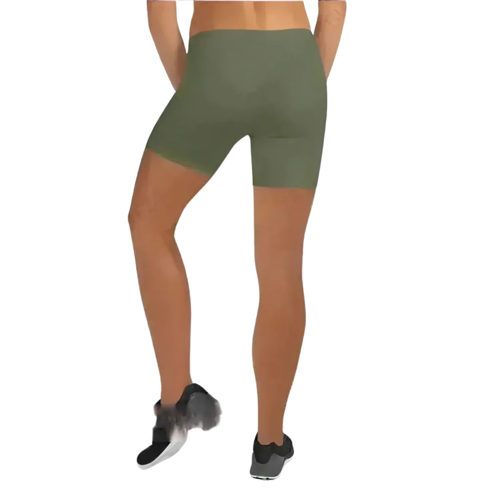 Damen Biker Shorts aus Mikrofaser von BUYATHOME24, kurze Fahrradhose mit Vier-Wege-Stretch in verschiedenen Größen, bequem und sportlich