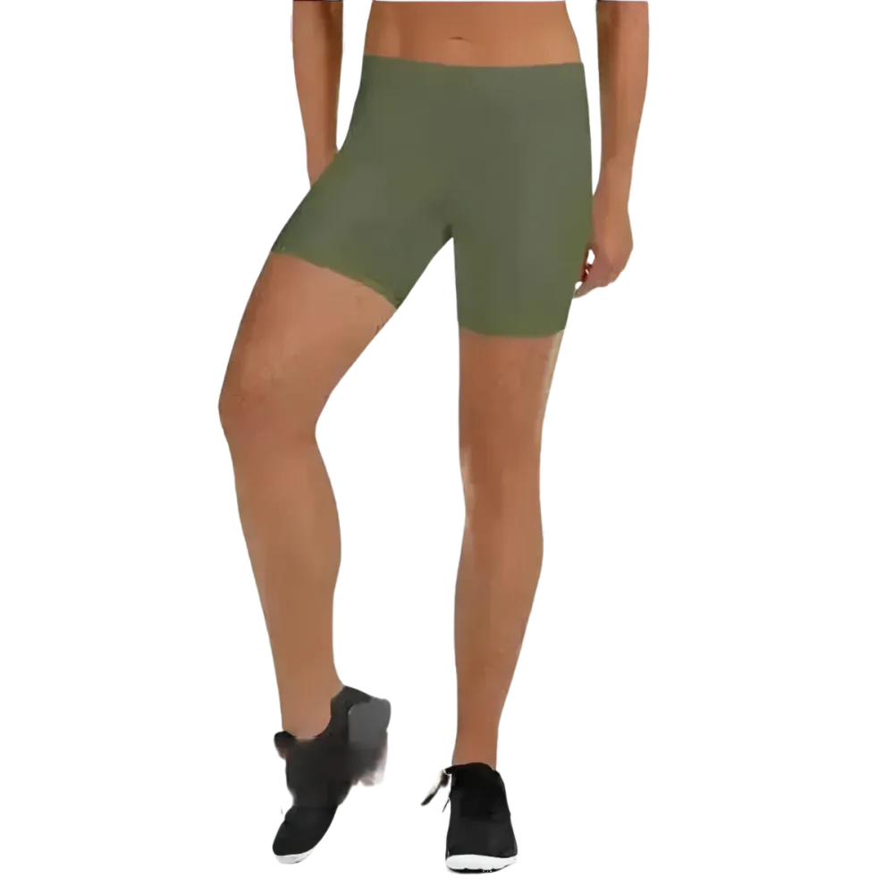 Damen Biker Shorts aus Mikrofaser, kurze Fahrradhose mit Vier-Wege-Stretch in XS bis 3XL, von BUYATHOME24.