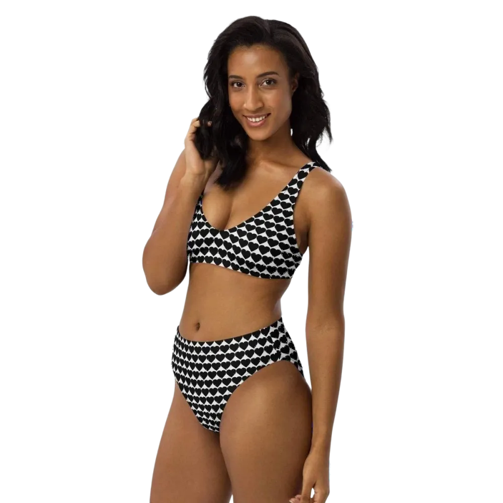 Damen Bikini von BUYATHOME24, schnelltrocknend mit Einlagen, in den Größen XS bis 3XL, farbiger Badeanzug für den Sommer
