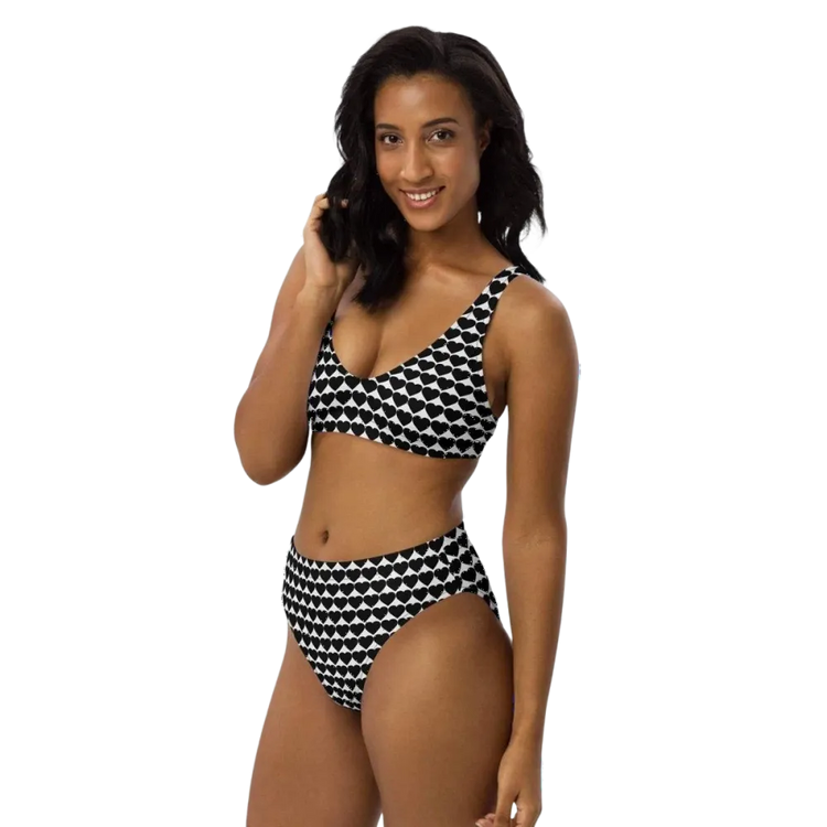 Damen Bikini von BUYATHOME24, schnelltrocknend mit Einlagen, in den Größen XS bis 3XL, farbiger Badeanzug für den Sommer