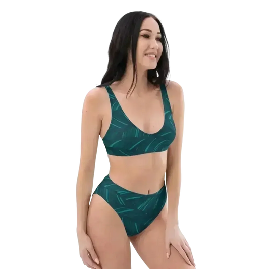 Damen Bikini von BUYATHOME24, schnelltrocknend mit Einlagen, in XS bis 3XL, bedruckbar, sichtbares Bikini-Design in lebendigen Farben