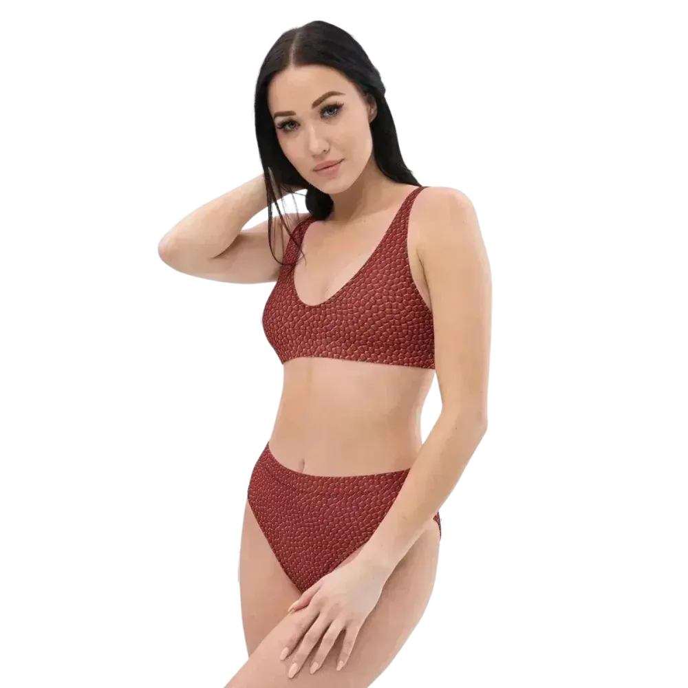 Damen Bikini von BUYATHOME24 in XS bis 3XL, schnelltrocknend, personalisierbar, mit farbigen Mustern und bequemer Passform.