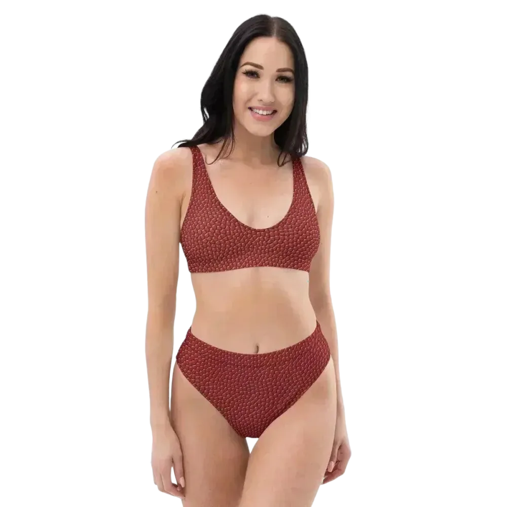 Damen Bikini von BUYATHOME24 in XS bis 3XL, schnelltrocknend, personalisierbar, mit farbigen Mustern und verstellbaren Trägern