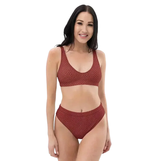 Damen Bikini von BUYATHOME24 in XS bis 3XL, schnelltrocknend, personalisierbar, mit farbigen Mustern und verstellbaren Trägern