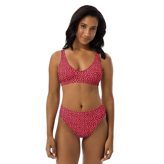Damen Bikini von BUYATHOME24 in XS-3XL, schnelltrocknendes Polyester-Elasthan, zeigt Top-Design und bequemen Sitz.