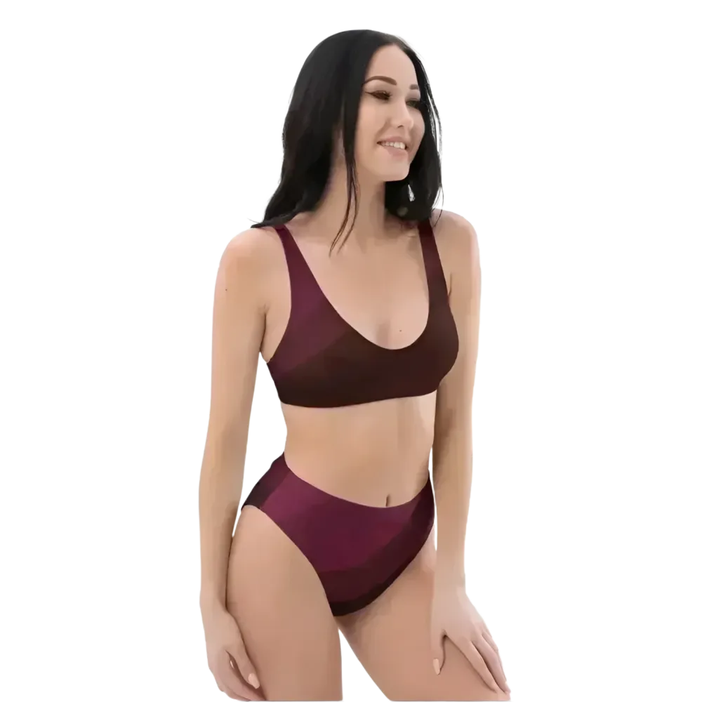 Damen Bikini von BUYATHOME24, schnelltrocknend und zweilagig, in XS bis 3XL, mit modernem Design und bequemem Schnitt.