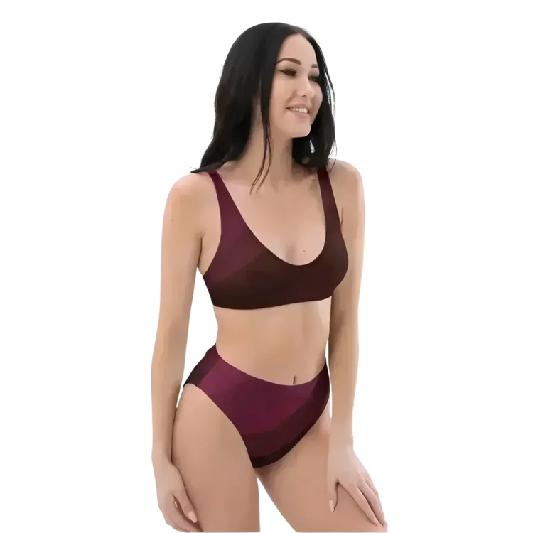 Damen Bikini von BUYATHOME24, schnelltrocknend und zweilagig, in XS bis 3XL, mit modernem Design und bequemem Schnitt.