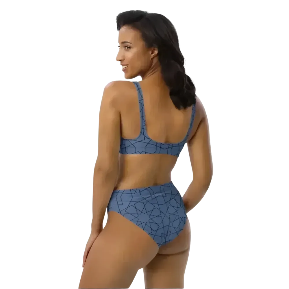 Damen Bikini-Set von BUYATHOME24 in verschiedenen Größen, schnelltrocknend, bedruckbar, mit buntem Muster, für Damen.