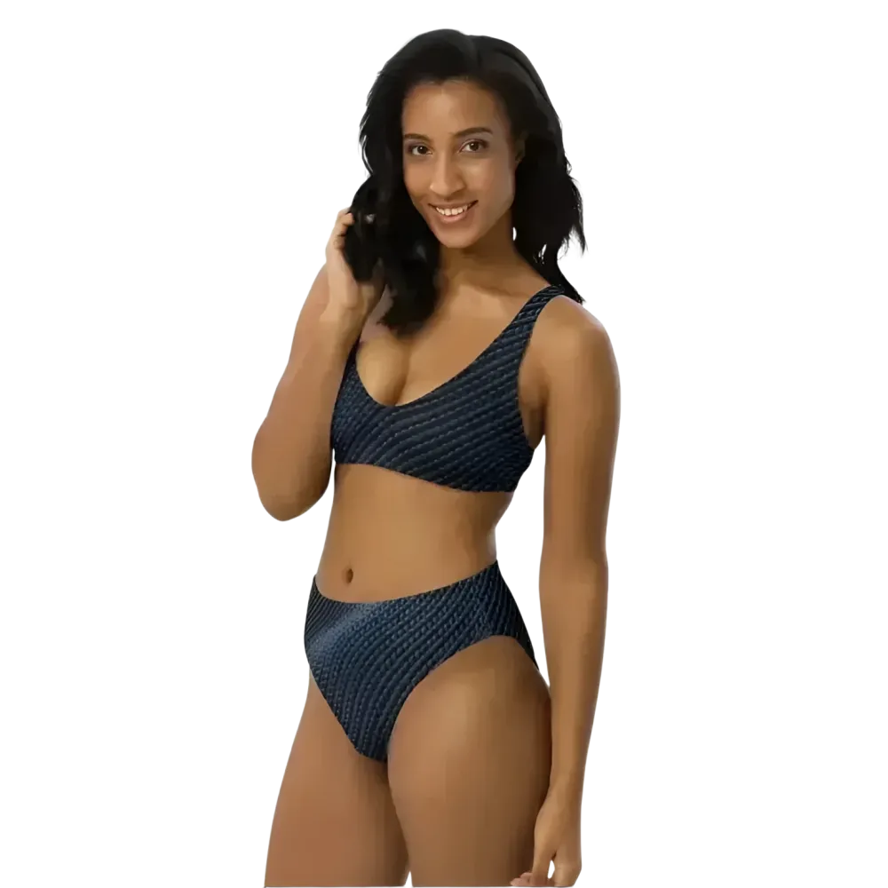 Damen Bikini-Set in verschiedenen Größen XS-3XL, schnelltrocknend, personalisierbar, mit buntem Muster, von BUYATHOME24