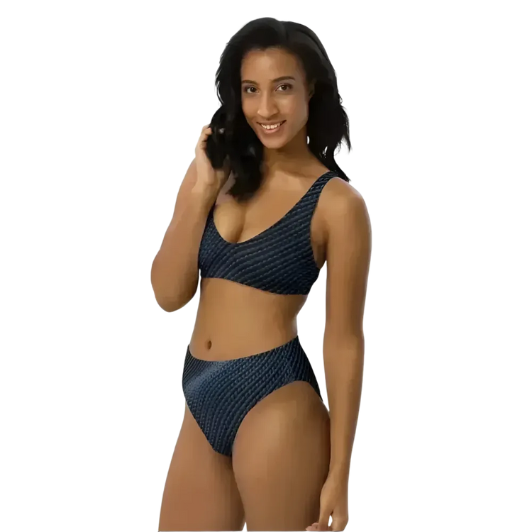 Damen Bikini-Set in verschiedenen Größen XS-3XL, schnelltrocknend, personalisierbar, mit buntem Muster, von BUYATHOME24