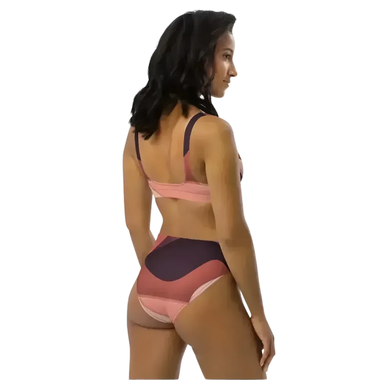 Modischer Damen Bikini Zweiteiler in verschiedenen Größen, schnelltrocknend, stretchig mit UV-Schutz, von BUYATHOME24